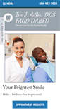 Mobile Screenshot of familydentistinmarlton.com